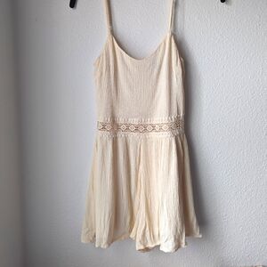 Off-white Creme Summer Romper - Divided H&M Size 2